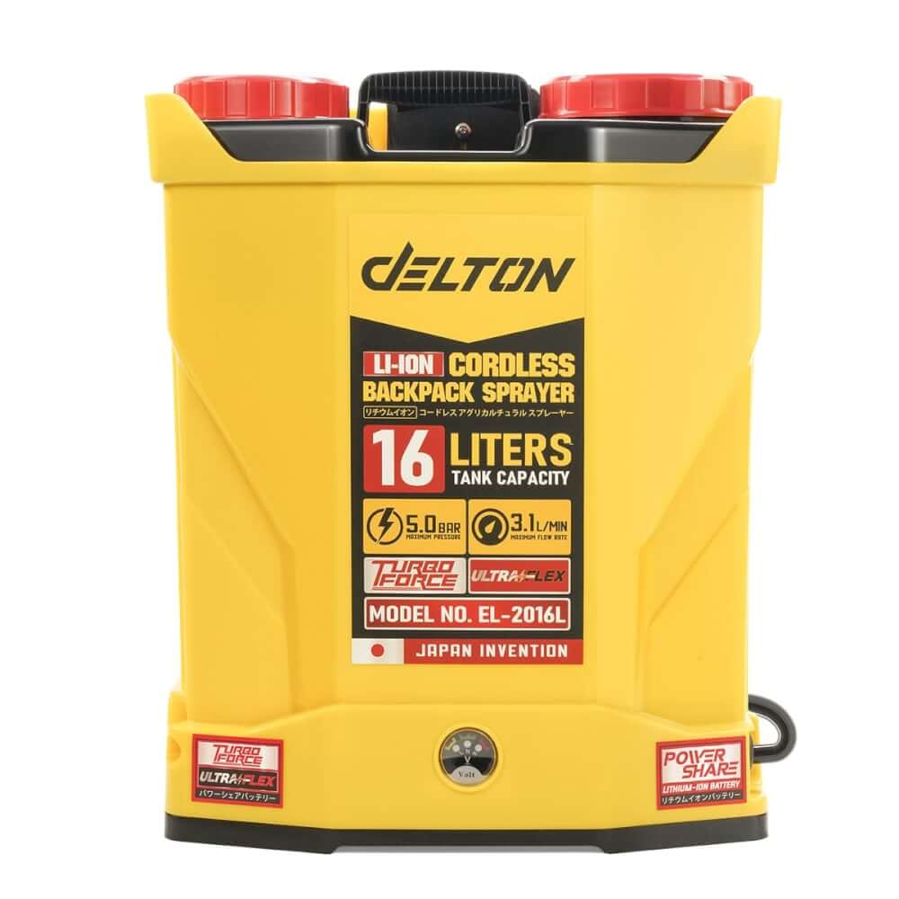 ถังพ่นยาไร้สาย (พร้อมแบตเตอรี่) DELTON รุ่น EL-2016L ULTRAFLEX 20V 4AH_2